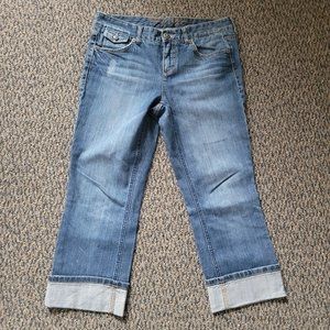 EUC Vintage Tommy Hilfiger Cuffed Capris Size 8